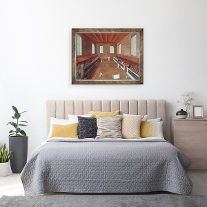 Tablou inramat - Gabriele Bella - Joc de Rachete, 60 x 80 cm - Img 3