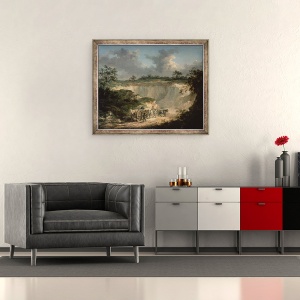 Tablou inramat - George Morland - Cariera, 50 x 60 cm - Img 2