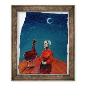 Tablou inramat - Gigi Sudbury - Gasca mea, 2004, 70 x 85 cm
