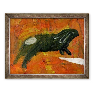 Tablou inramat - Gigi Sudbury - Iepure, 2005, 70 x 90 cm