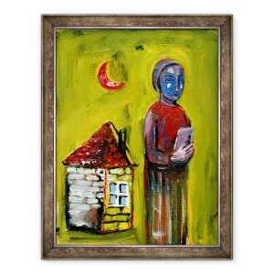 Tablou inramat - Gigi Sudbury - Scrisoare, 2017, 60 x 80 cm