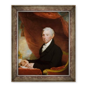 Tablou inramat - Gilbert Stuart - James Monroe, 50 x 60 cm