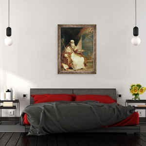 Tablou inramat - Giovanni Antonio Guardi - Nicetas, 60 x 80 cm - Img 3