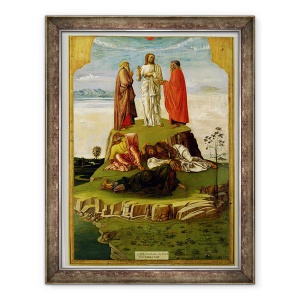Tablou inramat - Giovanni Bellini - Transfigurarea lui Hristos pe Muntele Tabor, 60 x 80 cm