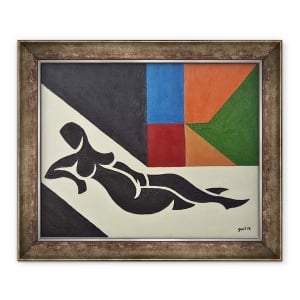 Tablou inramat - Guilherme Pontes - Venus din Titian, 70 x 85 cm