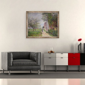 Tablou inramat - Gustave Loiseau - Spring, 50 x 60 cm - Img 2