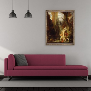 Tablou inramat - Gustave Moreau - Dejanira Toamna, 50 x 60 cm - Img 2