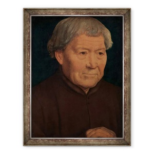 Tablou inramat - Hans Memling - Portretul unui Om Vechi, 70 x 90 cm