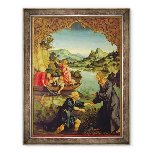 Tablou inramat - Hans Suess Kulmbach - Chemarea Sfantului Petru, 70 x 90 cm
