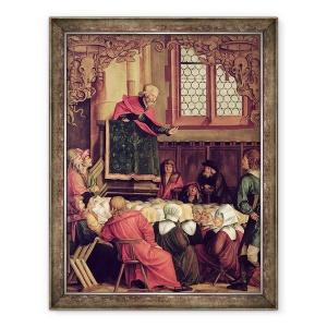 Tablou inramat - Hans Suess Kulmbach - Predica Sfantului Petru, 60 x 80 cm