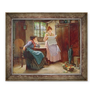 Tablou inramat - Haynes King - stiri recente, 70 x 85 cm