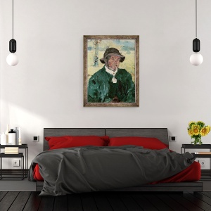 Tablou inramat - Henri de Toulouse-Lautrec - Un Batran, Celeyran, 60 x 80 cm - Img 3
