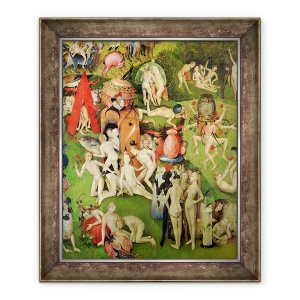 Tablou inramat - Hieronymus Bosch - Gradina deliciilor Pamantesti VIII, 50 x 60 cm