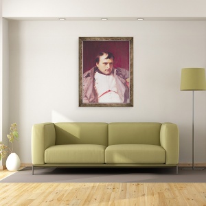 Tablou inramat - Hippolyte Delaroche - Napoleon 1769-1821 dupa abdicarea sa ulei pe panza, 70 x 90 cm - Img 2