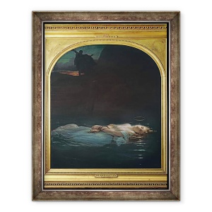 Tablou inramat - Hippolyte Delaroche - Tanarul Mucenic, 60 x 80 cm