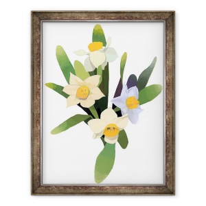 Tablou inramat - Hiroyuki Izutsu - Narcis, 60 x 80 cm