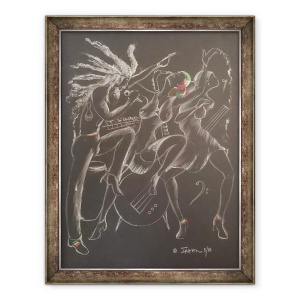 Tablou inramat - Ikahl Beckford - Nici o durere, 60 x 80 cm