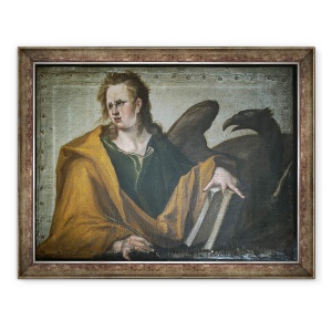 Tablou inramat - Jacques II de Gheyn - Sfantul Ioan Evanghelistul, 70 x 90 cm