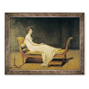 Tablou inramat - Jacques Louis David - Madame Recamier, 70 x 90 cm