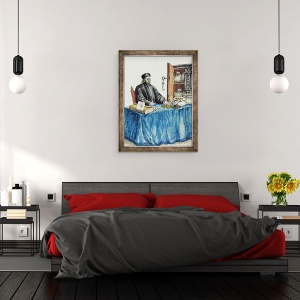 Tablou inramat - Jan van Grevenbroeck - Camatar venetian, 60 x 80 cm - Img 3