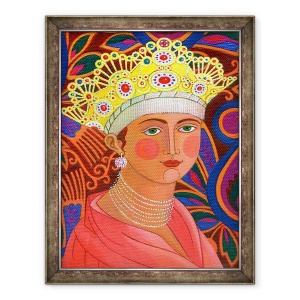 Tablou inramat - Jane Tattersfield - Printesa rusa, 2011, 70 x 90 cm