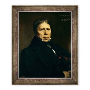 Tablou inramat - Jean Auguste Dominique Ingres - Autoportret, 70 x 85 cm