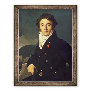 Tablou inramat - Jean Auguste Dominique Ingres - Portretul lui Charles Cordier 1777-1870 1811, 60 x 80 cm