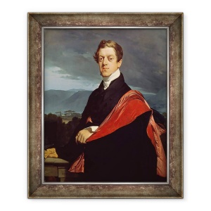 Tablou inramat - Jean Auguste Dominique Ingres - Portretul lui Nikolai Dmitrievici 1792-1849 Contele Guriev, 50 x 60 cm