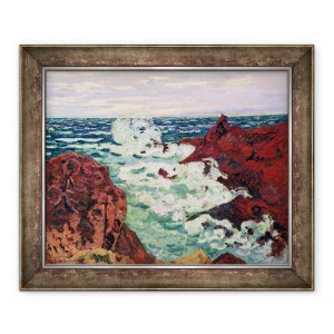 Tablou inramat - Jean Baptiste Armand Guillaumin - Furtuna la Agay, 70 x 85 cm