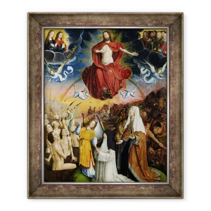 Tablou inramat - Jean Bellegambe the Elder - Judecata de Apoi, 70 x 85 cm