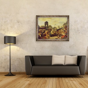 Tablou inramat - Jean-Charles Tardieu - Marche des Inocenti, 70 x 90 cm - Img 2