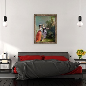 Tablou inramat - Jean-Frederic Schall - Du-intre, 60 x 80 cm - Img 3