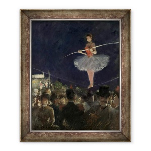 Tablou inramat - Jean Louis Forain - Plimbare cu franghie stransa, 50 x 60 cm