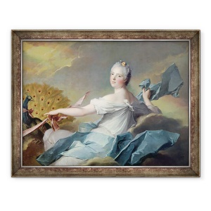 Tablou inramat - Jean-Marc Nattier - Adelaide de France, ca element al Air, 60 x 80 cm