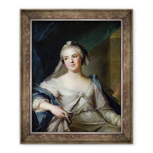 Tablou inramat - Jean-Marc Nattier - Madame Henriette ca Fecioara Vestala, 50 x 60 cm