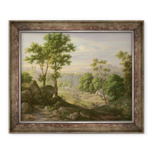 Tablou inramat - Joachim Faber - Peisaj italian, 70 x 85 cm