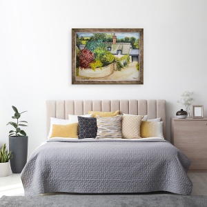 Tablou inramat - Joan Thewsey - Cabana de hambar, 70 x 90 cm - Img 3