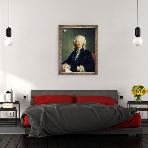 Tablou inramat - Johann Ernst Heinsius - Charles Alexandre de Calonne 1734-1802, 60 x 80 cm - Img 3