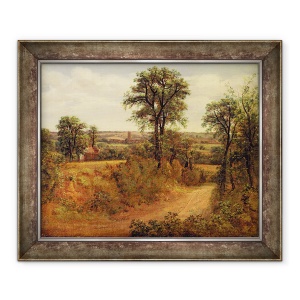 Tablou inramat - John Constable - O alee langa Dedham, 50 x 60 cm