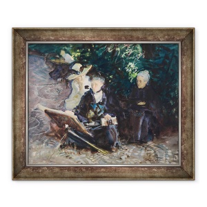 Tablou inramat - John Singer Sargent - in Generalife, 50 x 60 cm