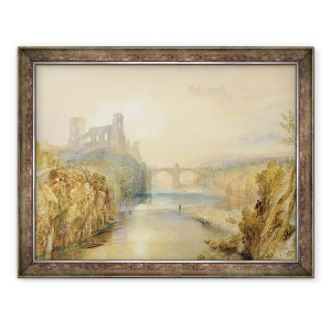 Tablou inramat - Joseph Mallord William Turner - Castelul Barnard, 60 x 80 cm