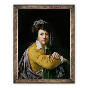 Tablou inramat - Joseph Wright - Autoportret la varsta de aproximativ patruzeci de ani, 70 x 90 cm