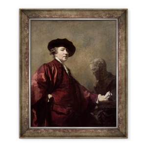 Tablou inramat - Joshua Reynolds - Autoportret II, 70 x 85 cm