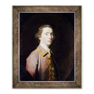 Tablou inramat - Joshua Reynolds - Charles Carroll din Carrollton, 50 x 60 cm