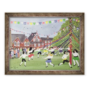 Tablou inramat - Judy Joel - Maypole Dans, 60 x 80 cm