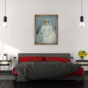 Tablou inramat - Jules Bastien-Lepage - Tanarul comunicant, 60 x 80 cm - Img 3
