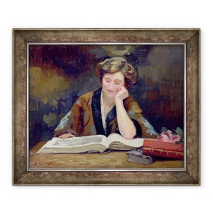 Tablou inramat - Jules Ernest Renoux - Albumul, 70 x 85 cm