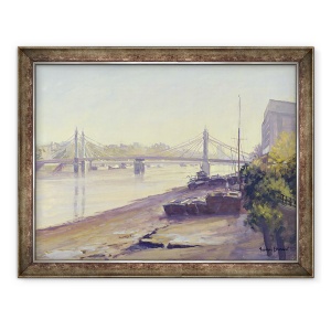 Tablou inramat - Julian Barrow - Albert Bridge, 60 x 80 cm