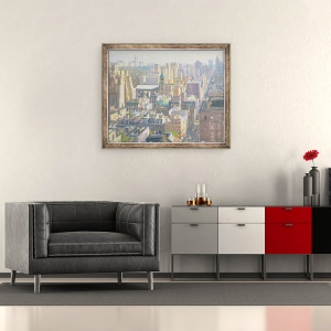 Tablou inramat - Julian Barrow - Bulevardul Madison, 70 x 85 cm - Img 2