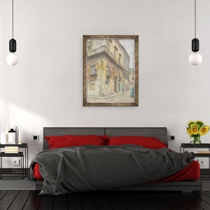 Tablou inramat - Julian Barrow - Havana Street Corner, 60 x 80 cm - Img 3